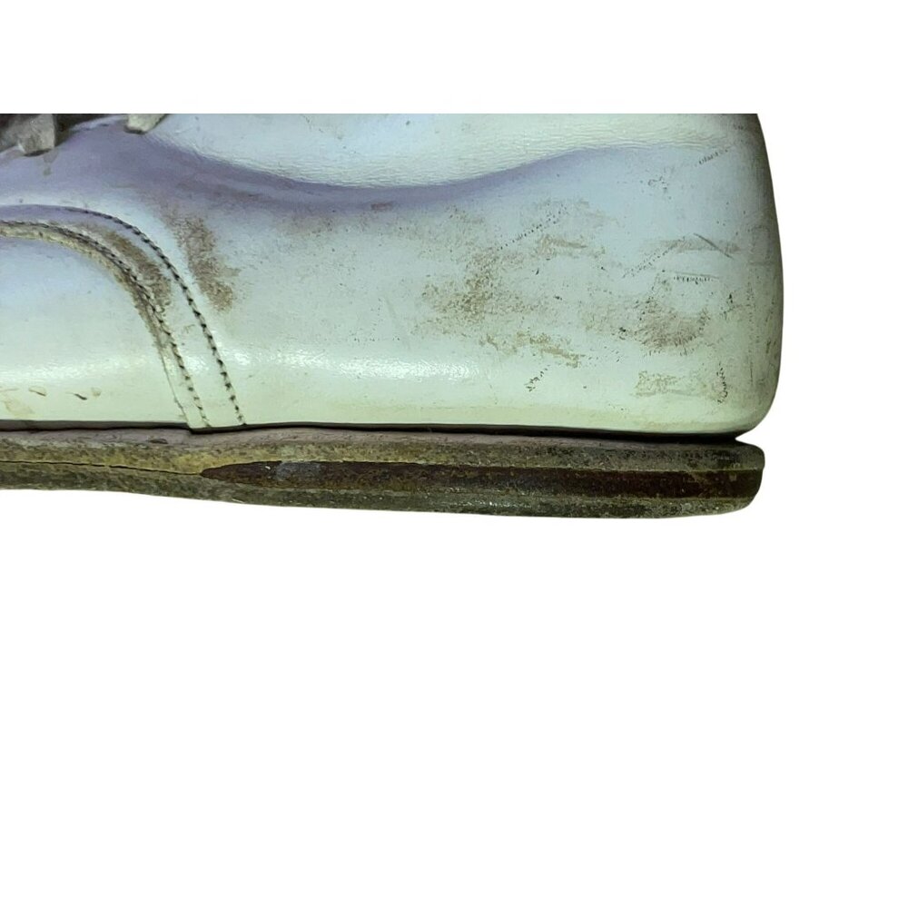 Vintage Buster Brown Walking Shoes 5/6? Used White *Lots of Wear - Picture 6 of 16